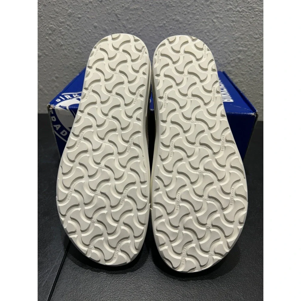 Birkenstock Oswego Textile Suede Sandcastle Beige 40 EU L9 M7 Womens Mens